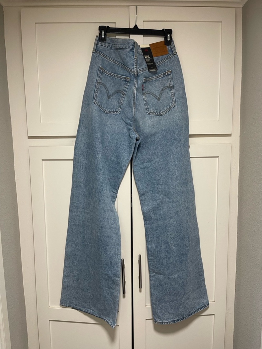 Levi’s Premium Ribcage Wide-Leg Jeans W30 L34 - Picture 7 of 10